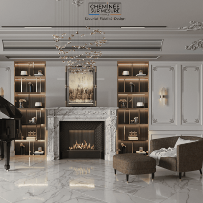 Cheminée sur mesure