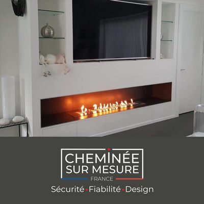 Ethanol Firegel Cheminee Fireplace Caminetti Paris Deluxe Royal Anthracite 